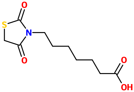 (image for) MC011490 7-(2,4-Dioxo-1,3-thiazolidin-3-yl)heptanoic acid